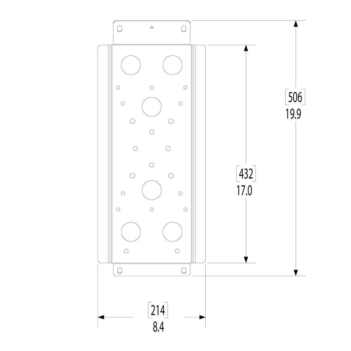 Universal Mounting Plate - 00-Umpa-01-1077 2