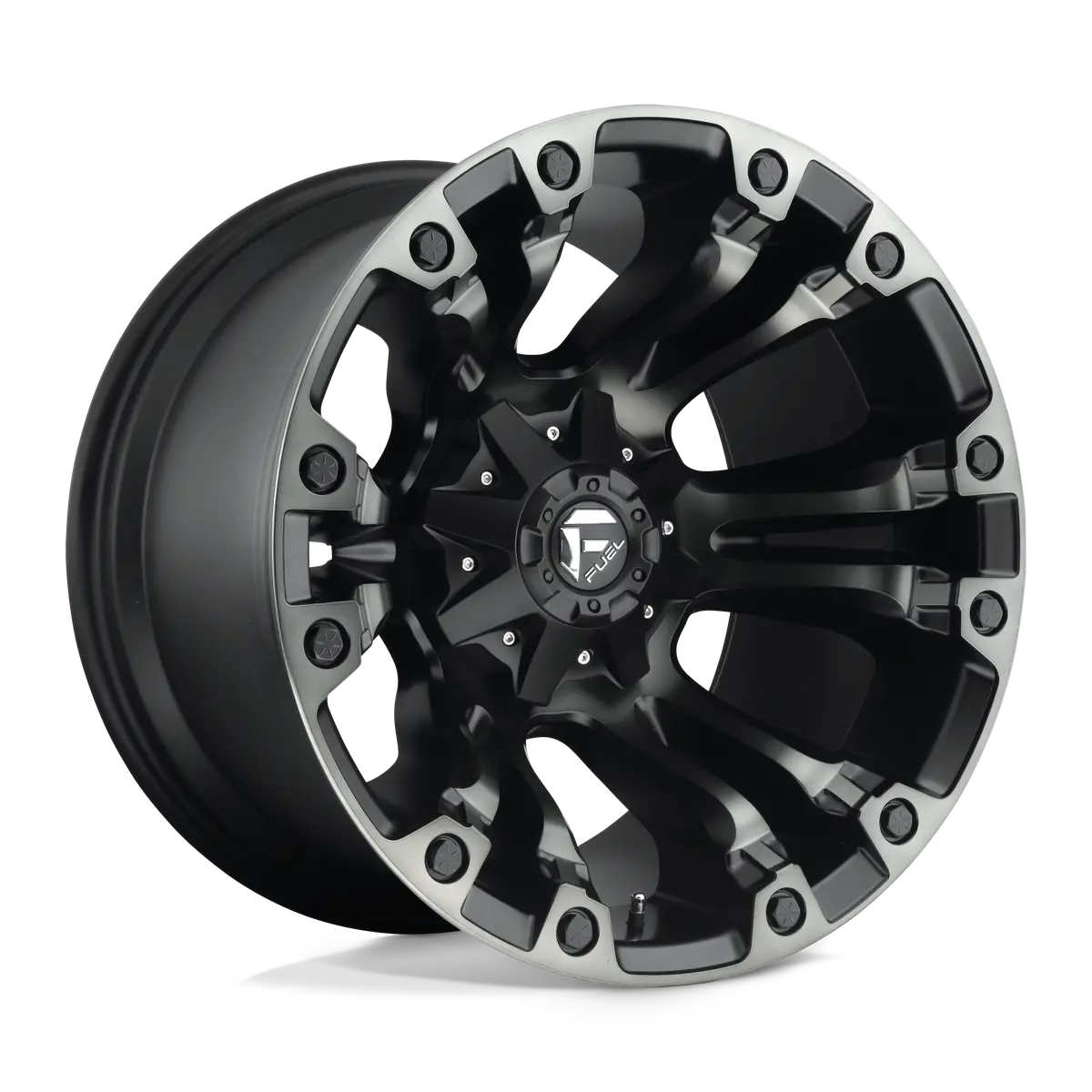 Fuel Wheels | Vapor | Matte Black Gray Tint 1