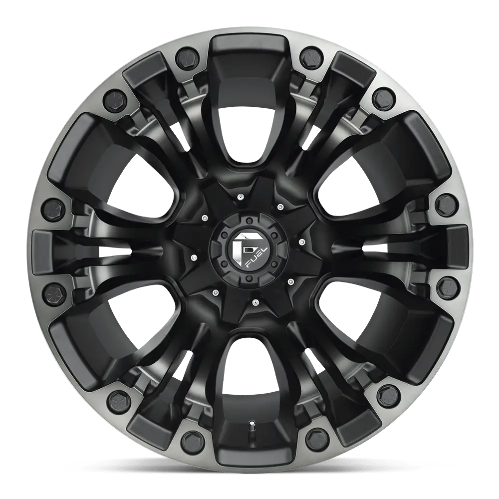 Fuel Wheels | Vapor | Matte Black Gray Tint 3