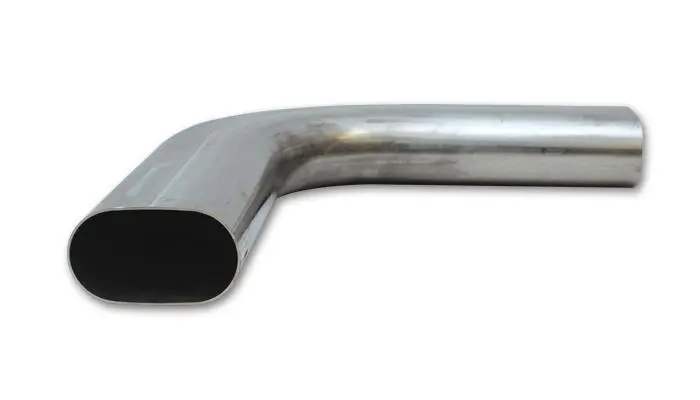 Vibrant 304 Stainless Steel Oval Mandrel Bend for Horizontal Installation