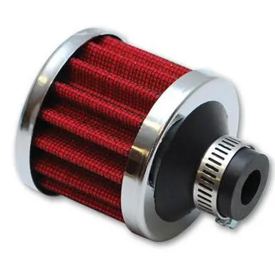 Vibrant Crankcase Breather Filters – Clamp On Style 1
