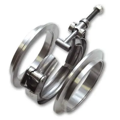 Vibrant Stainless Steel V-Band Flange Assembly 1