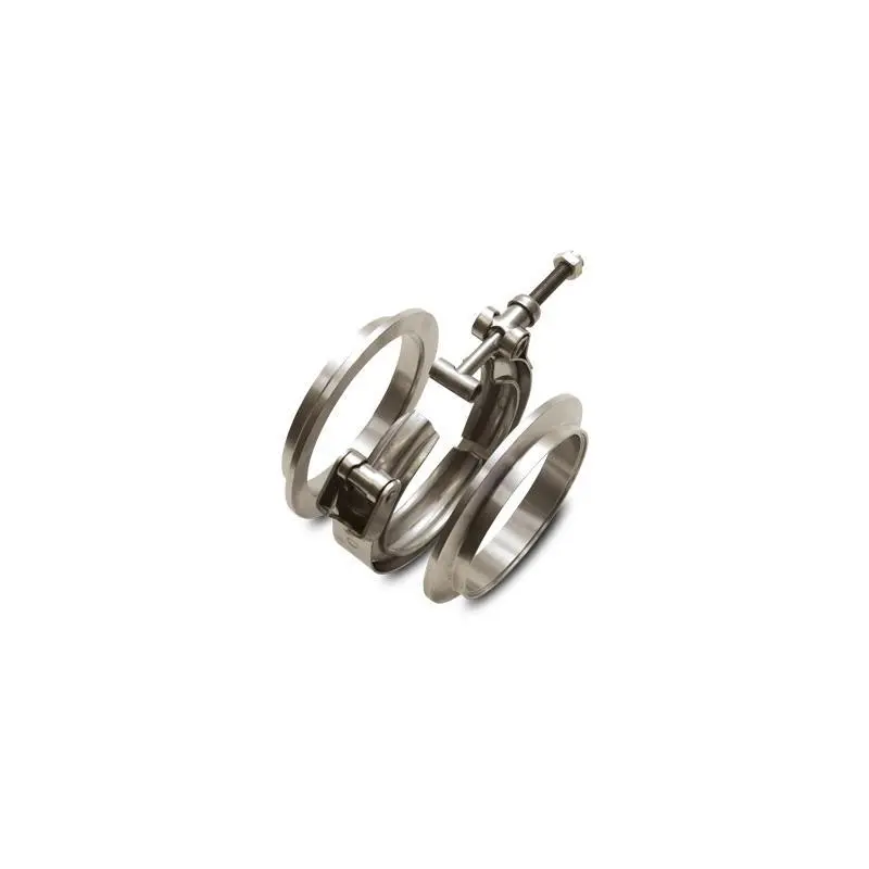 Vibrant Titanium V-Band Flange Assemblies 1