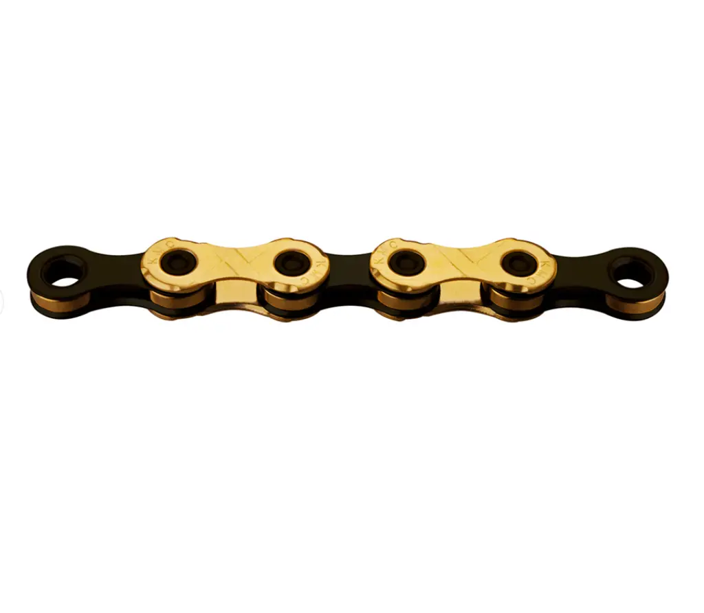 Kmc X12 Ti-N 12-Speed Gold/Black Mtb Chain 1
