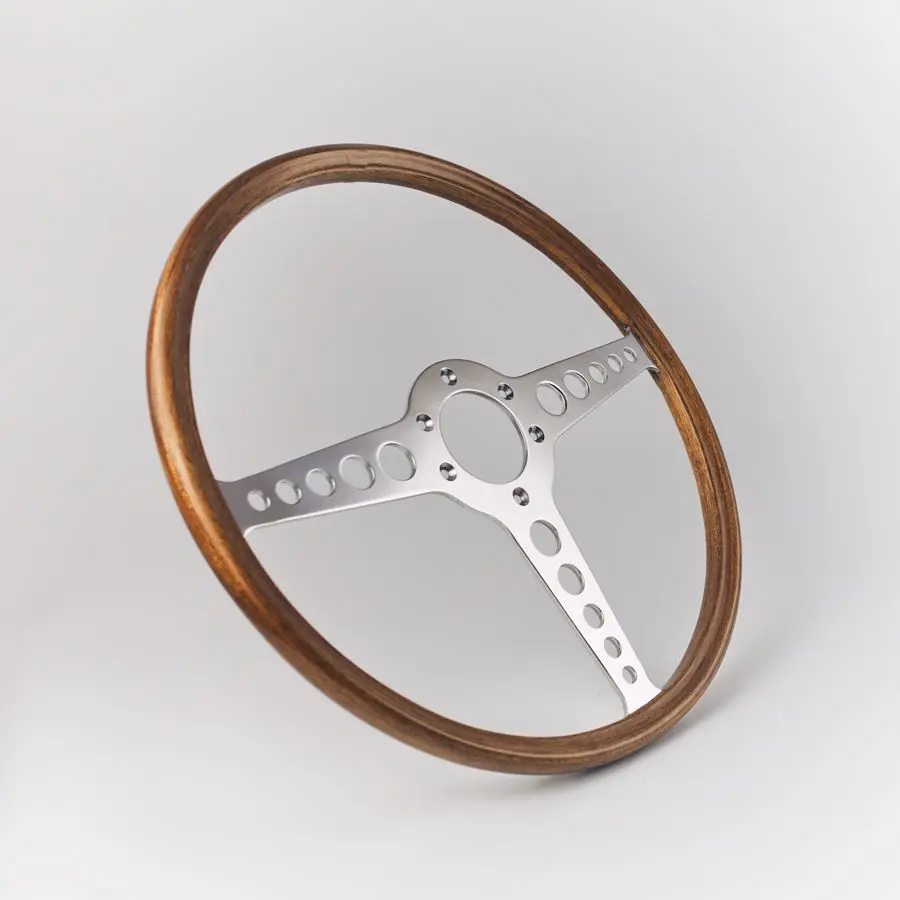 Mahogany Rim T-Spoke E-Type Flat  Oem 1