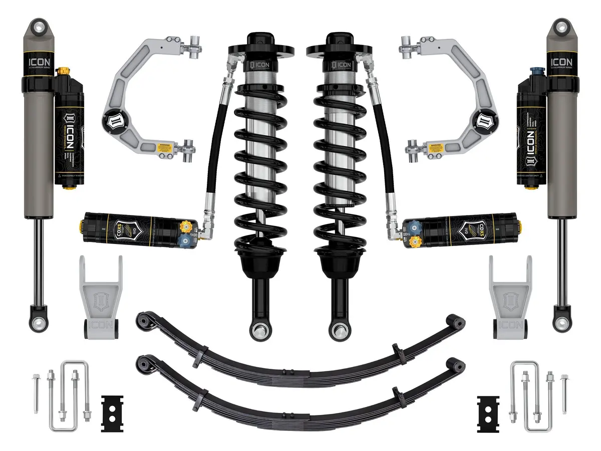 21-24 Ford F150 Tremor 2.5-3" Stage 4 Suspension System W/ Leaf Springs 1
