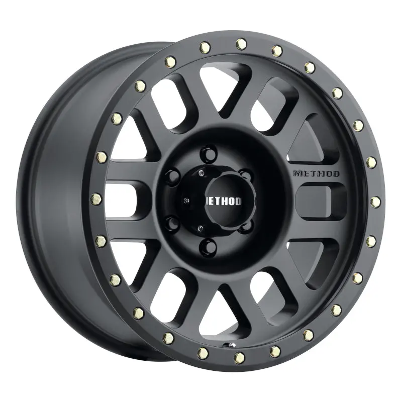 Method Mr309 Grid Matte Black Off-Road Wheel – 18X9", +18Mm Offset, 6X5.5" (139.7Mm), 108Mm Cb 1