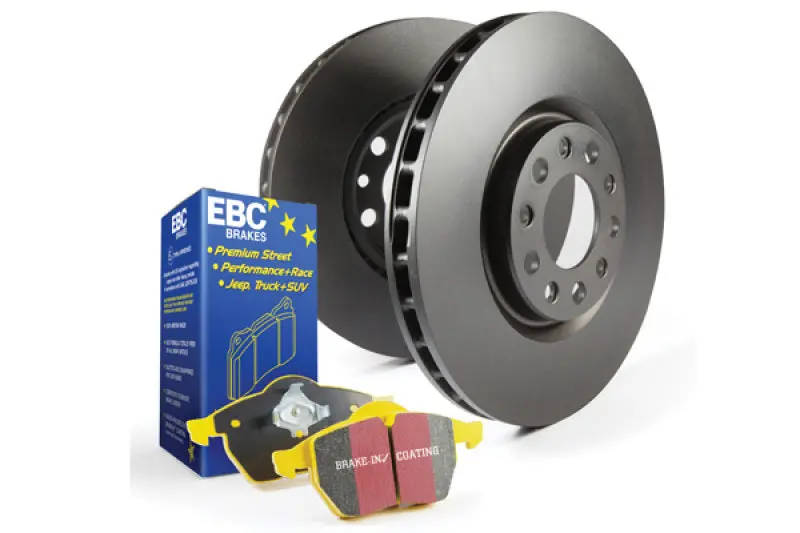 Stage 13 High-Performance Brake Kit — Yellowstuff Pads + Rk Drilled & Slotted Rotors 1