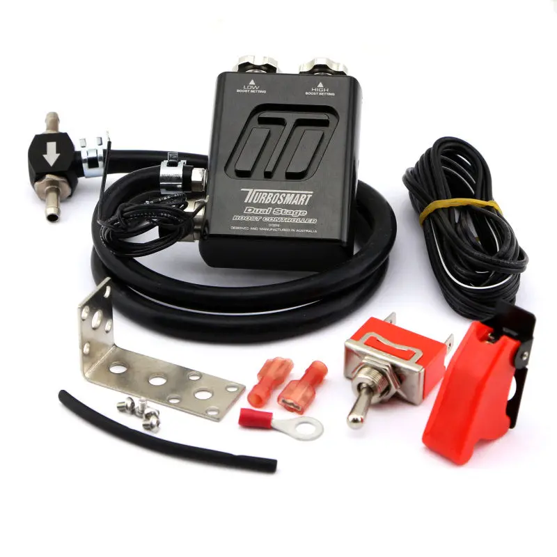 Turbosmart Dual-Stage Boost Controller V2 – Adjustable Black Digital Unit 1