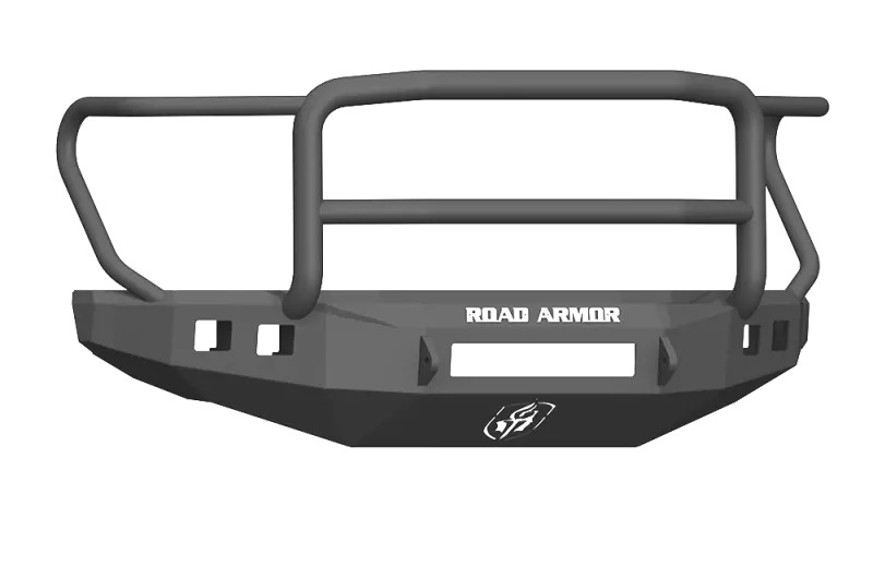 Road Armor Stealth Wide Fender Flare Front Bumper With Lonestar Guard For 2017–2020 Ford F-250 – Textured Black 1