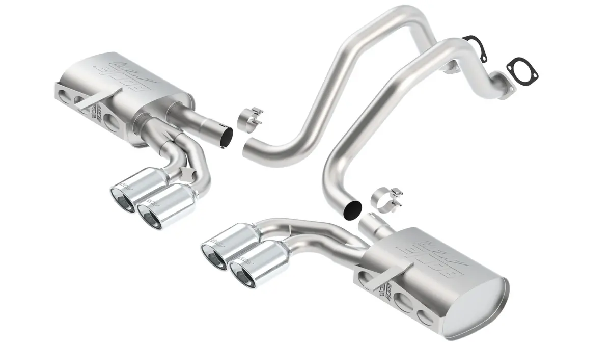 Borla Atak Cat-Back Exhaust For 1997–2004 Chevrolet Corvette Base Model 1