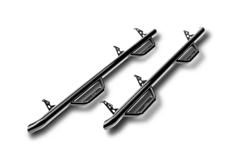 N-Fab Nerf Step Side Steps – Gloss Black, Wheel-To-Wheel Fitment For 2016–2020 Nissan Titan King Cab (6.5' Bed) 1