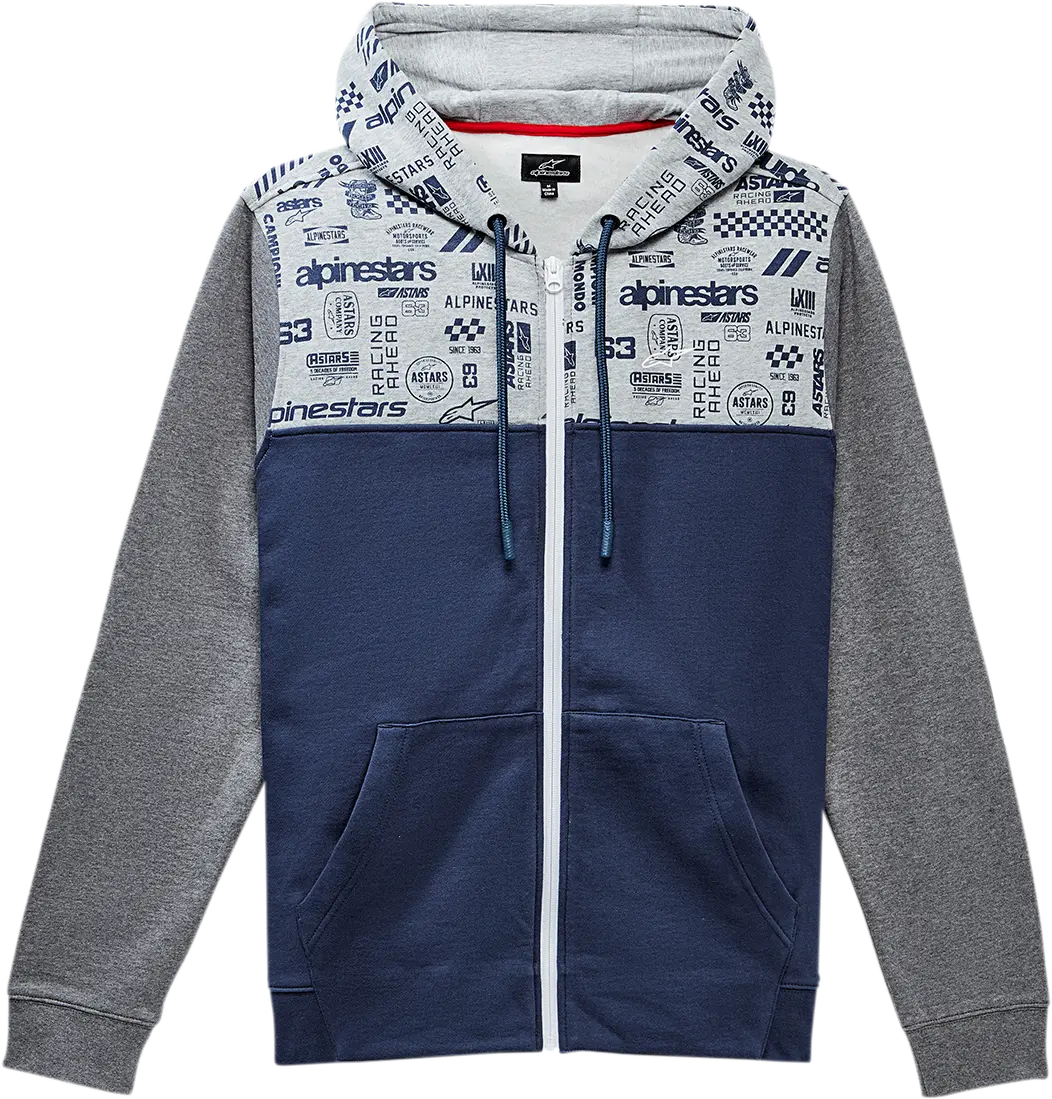 Alpinestars Perpetuity Lightweight Hoodie – Navy (Size 2Xl) 1