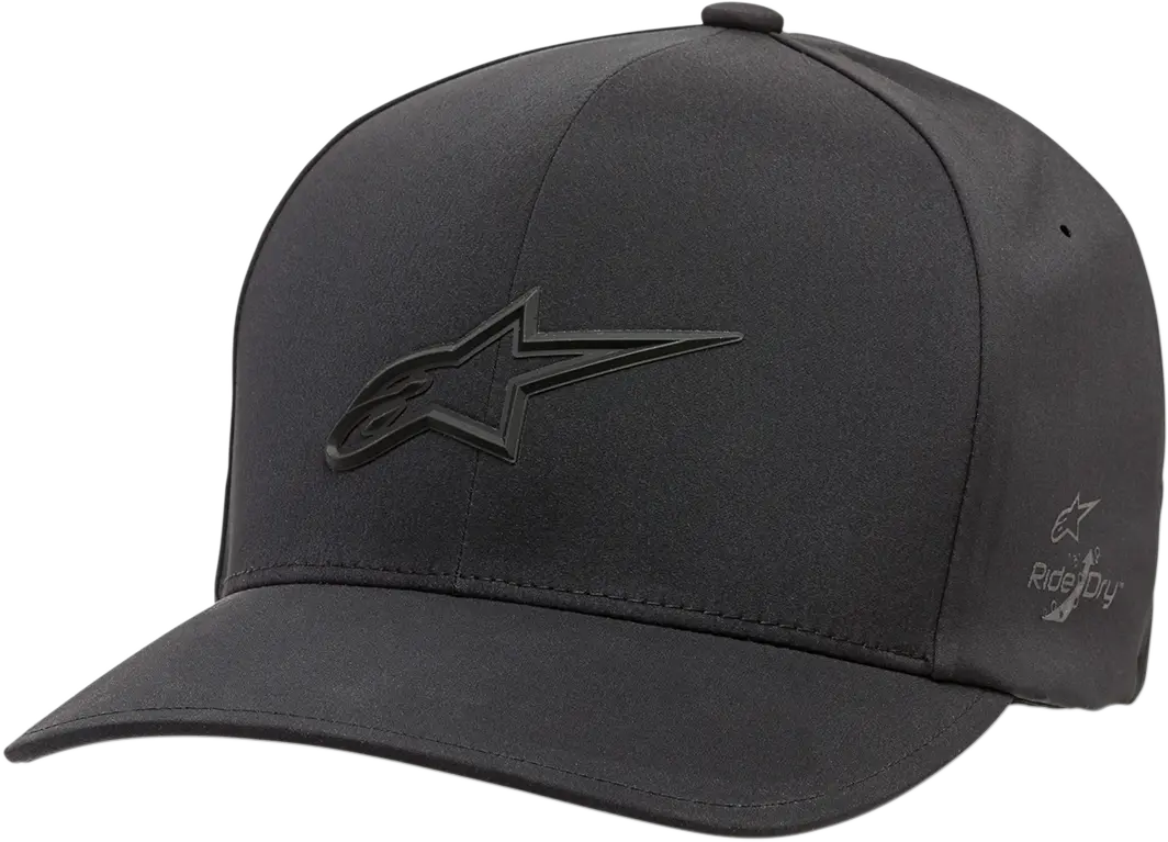 Alpinestars Ageless Delta Racing Hat — Black, Small/Medium (Model 1019-8110010-Sm) 1