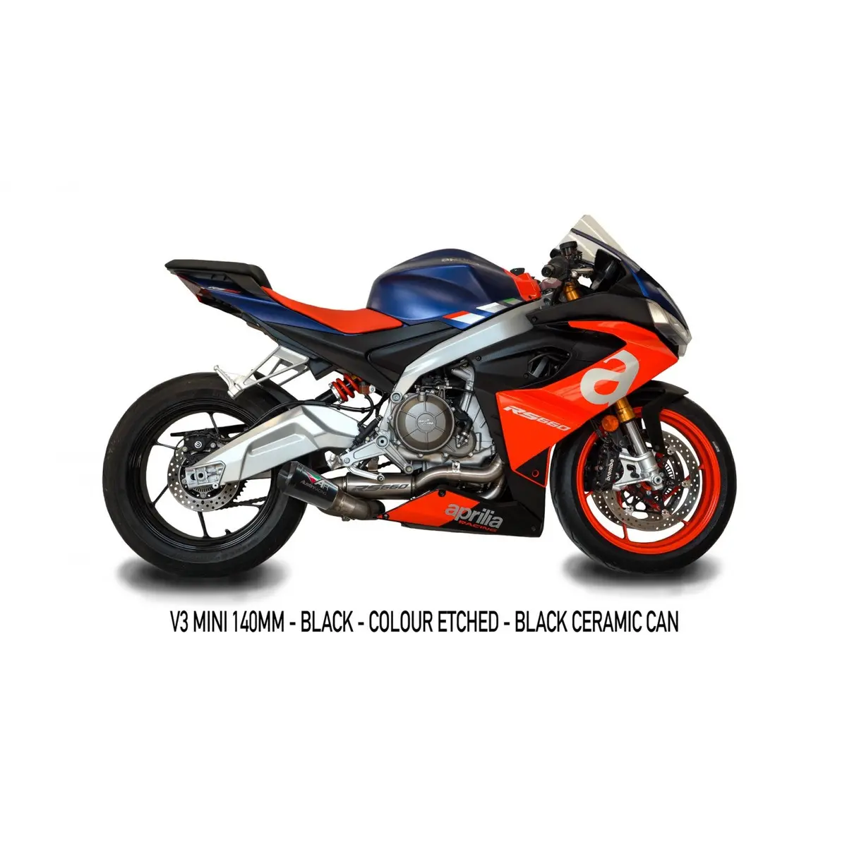 Austin Racing V3 Db-Compliant Exhaust System For 2021+ Aprilia Rs660 And Tuono 660 1