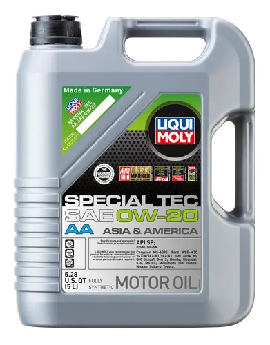 Liqui Moly Special Tec Aa 0W-20 Full-Synthetic Motor Oil – 5-Liter Container 1