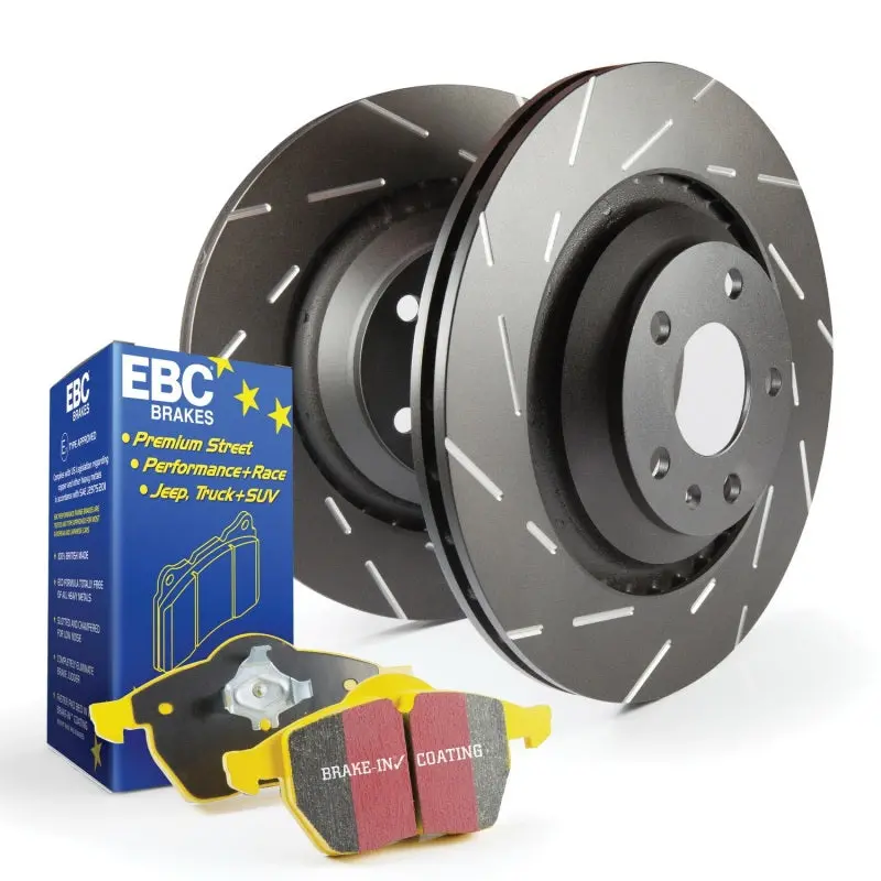 Ebc Yellowstuff High-Performance Brake Pad & Usr Rotor Kit – Street And Track Ready 1