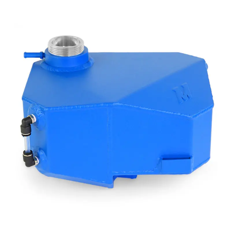 Mishimoto Aluminum Expansion Tank – Wrinkle Blue Finish For 2013–2018 Ford Focus St & 2016–2018 Focus Rs 1