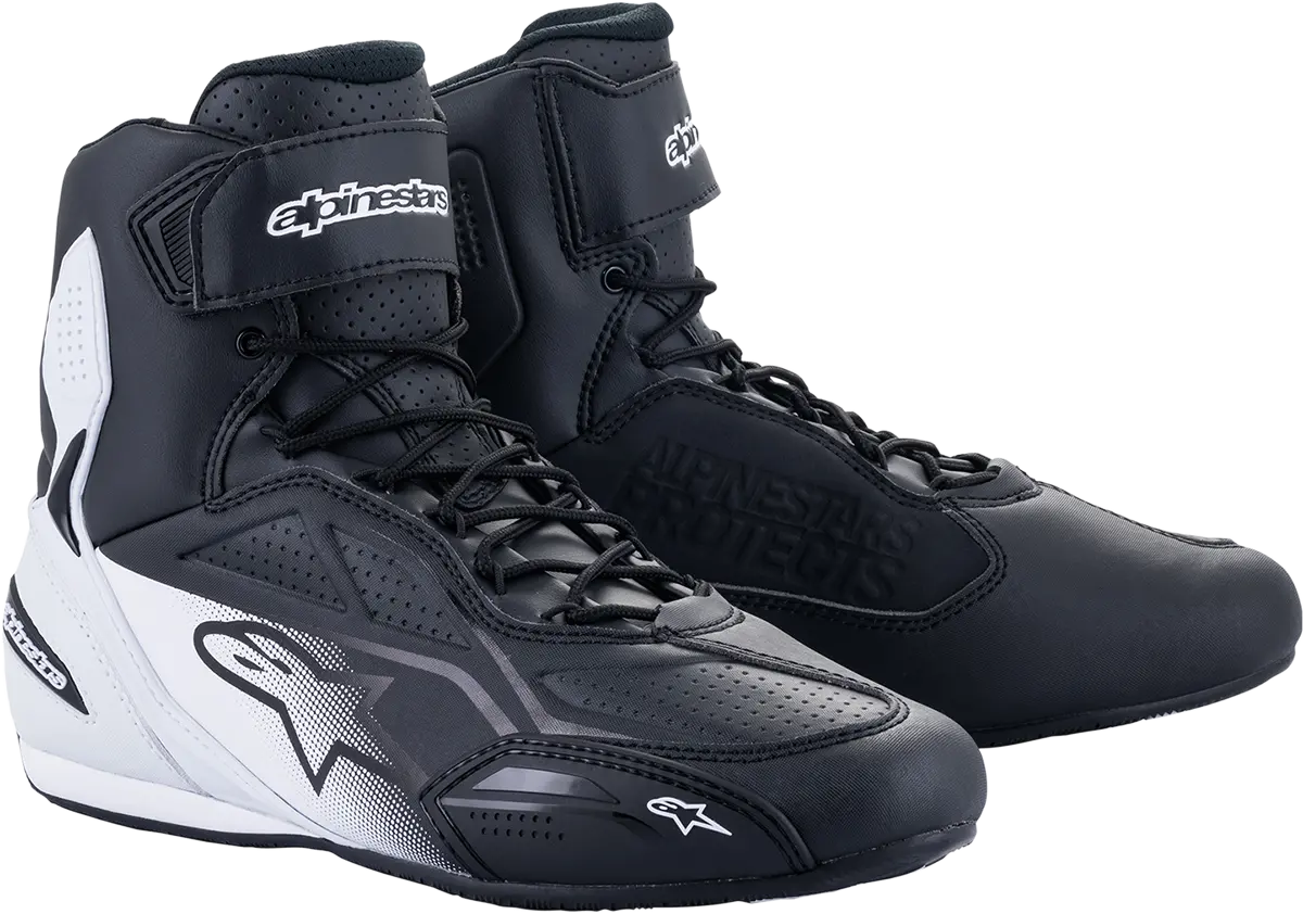 Alpinestars Faster-3 Driving Shoes — Black/White, Us Size 8 (Model 2510219128) 1
