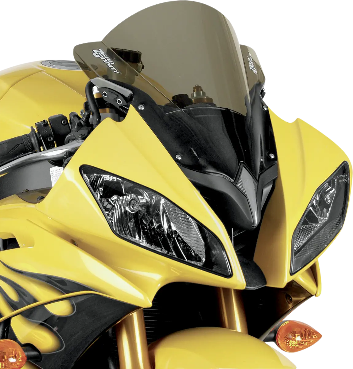 Zero Gravity Double Bubble Windscreen - Light Smoke - Yzf-R6 16-580-02 1