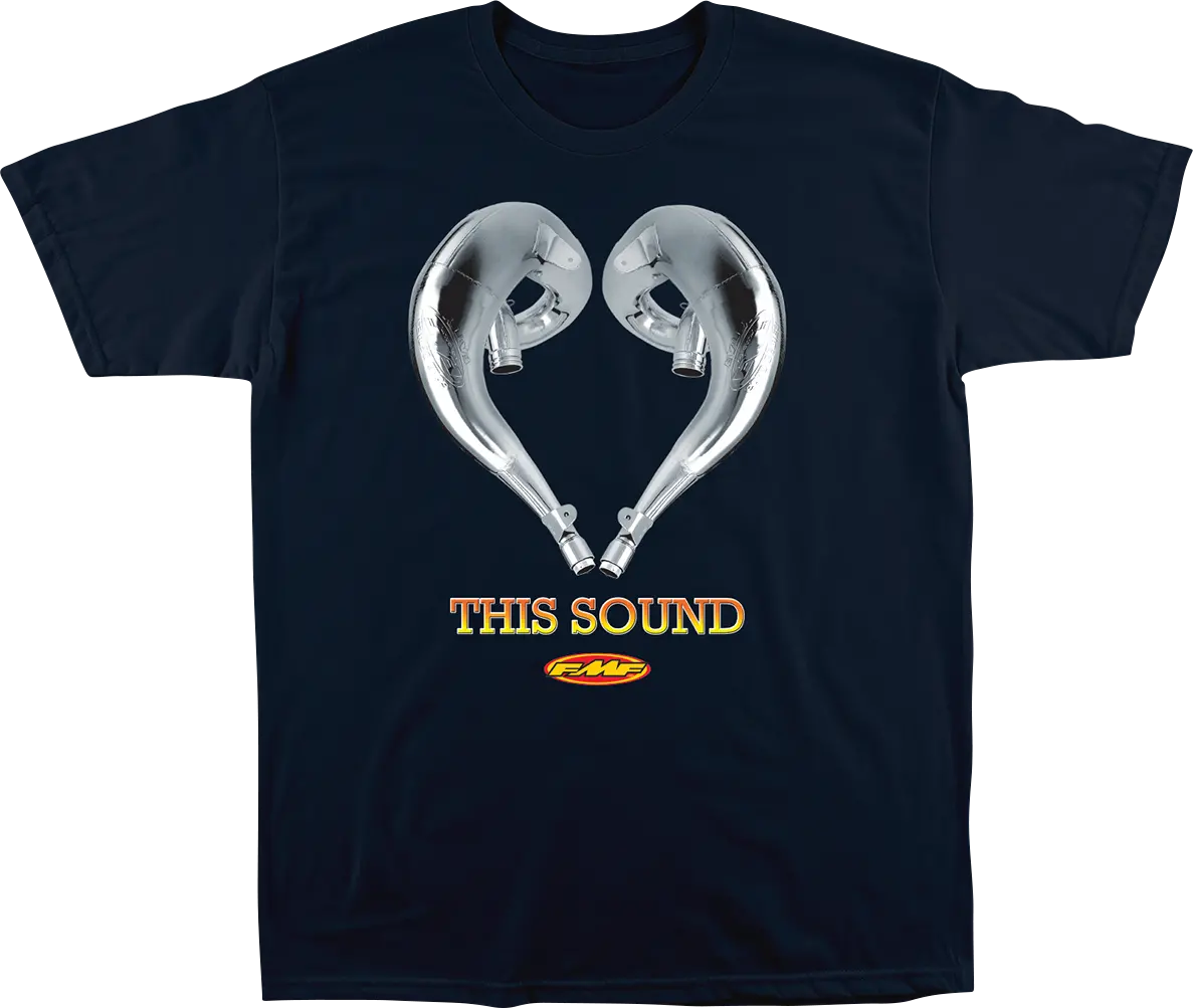 Fmf Love This Sound T-Shirt - Navy - Small Sp23118915Nvys 1