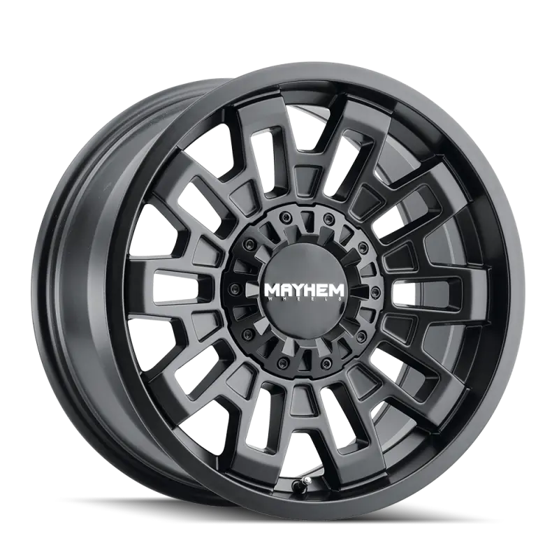 Mayhem Cortex Matte Black Alloy Wheel – 17X9", 5X127 Bolt Pattern, -12Mm Offset, 87.1Mm Hub Bore 1