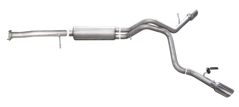Gibson Dual Extreme Cat-Back Exhaust For 2007–2010 Cadillac Escalade Esv 6.2L – 2.5-Inch Stainless Steel 1