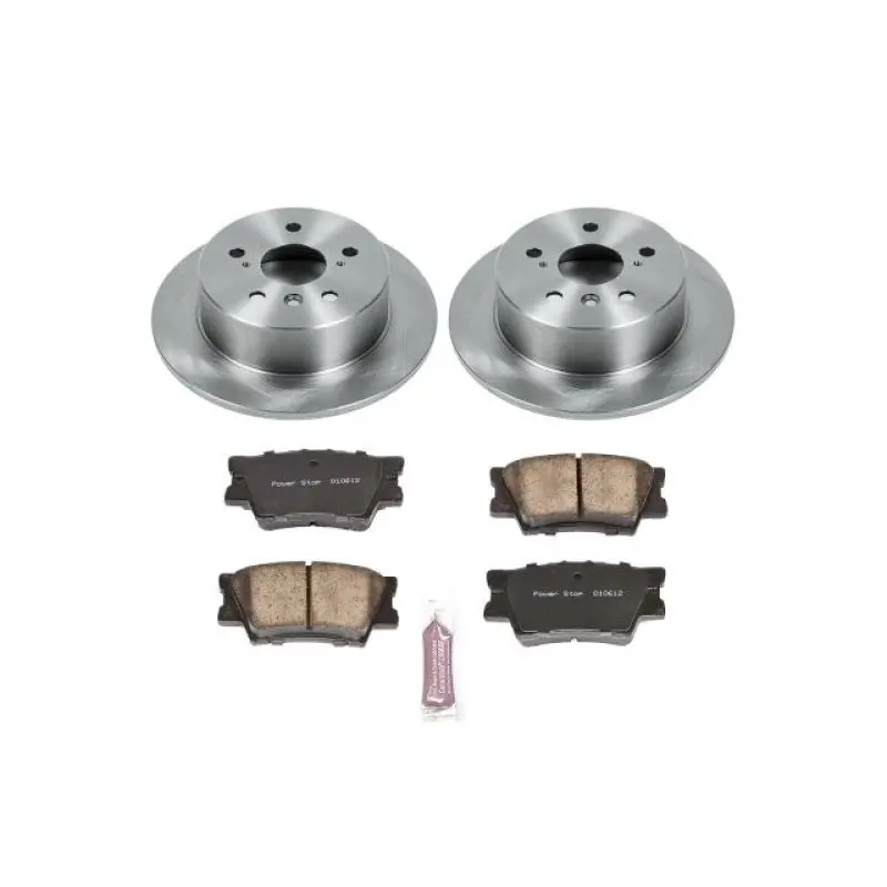 Power Stop Autospecialty Rear Brake Kit For 2013–2018 Lexus Es300H 1