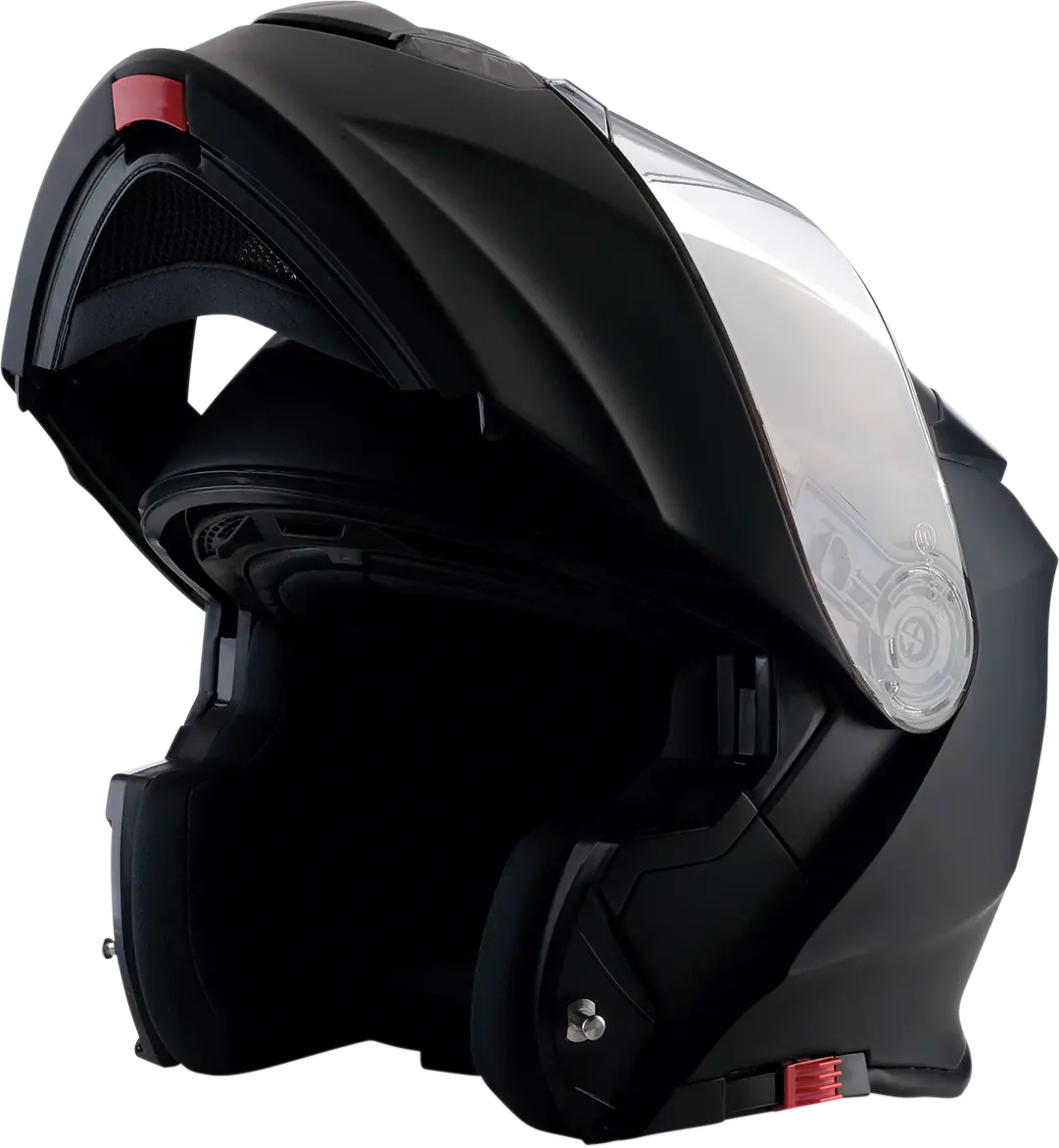Z1R Solaris Full-Face Motorcycle Helmet – Flat Black, Size Large (Model 0101-10033) 1