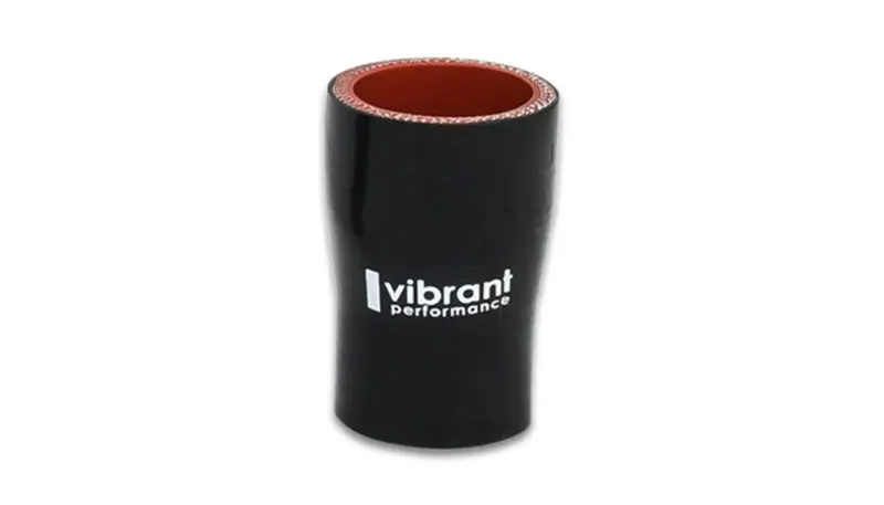 Vibrant 4-Ply Black Reducer Coupling – 1.25" × 1.50" × 3" Long 1