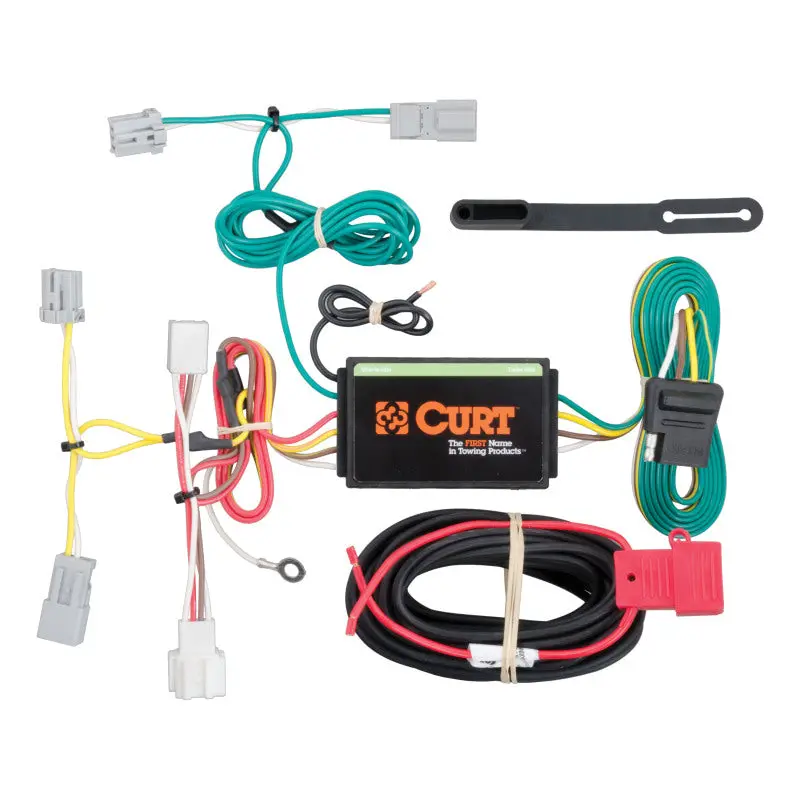 Curt 13-15 Honda Civic Custom Wiring Harness (4-Way Flat Output) 1