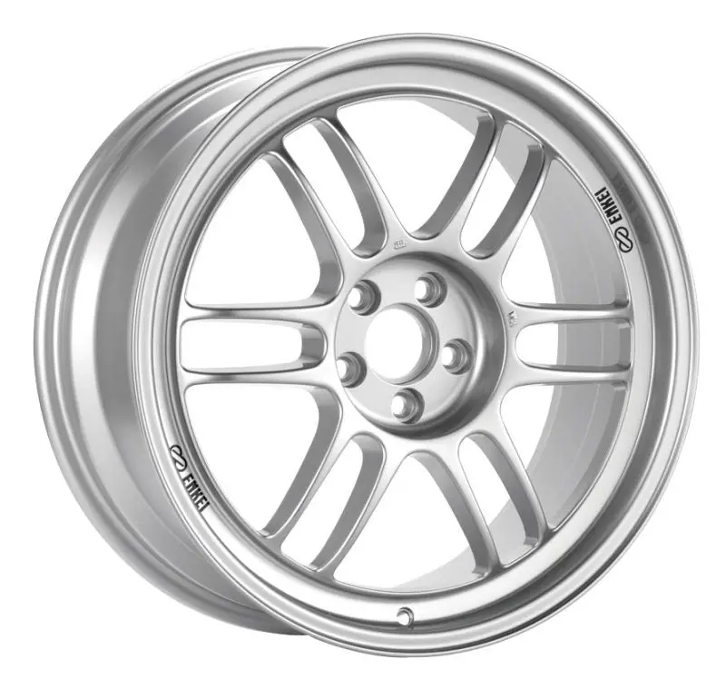 Enkei Rpf1 17X10 5X114.3 18Mm Offset 73Mm Bore Silver Wheel 1
