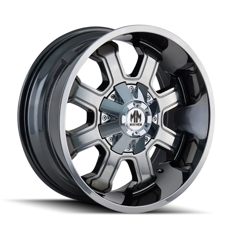 Mayhem Fierce Chrome Wheel – 22X12 Inch, 6X135 Bolt Pattern, -44Mm Offset, 106Mm Hub Bore 1