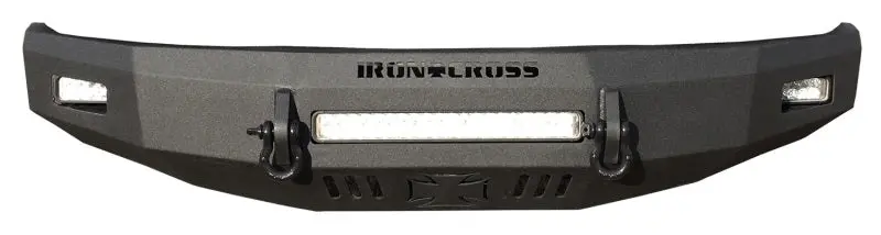 Iron Cross Low-Profile Front Bumper For 2014–2019 Toyota Tundra – Matte Black Finish 1