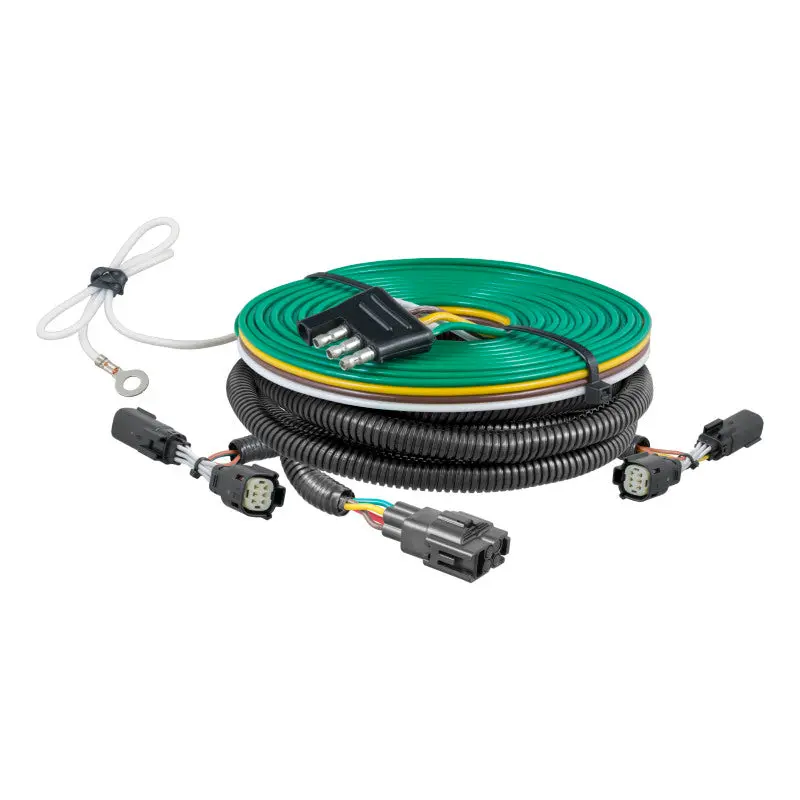 Curt Custom Rv Wiring Harness For 2013–2019 Ford Fusion Towed Vehicles 1