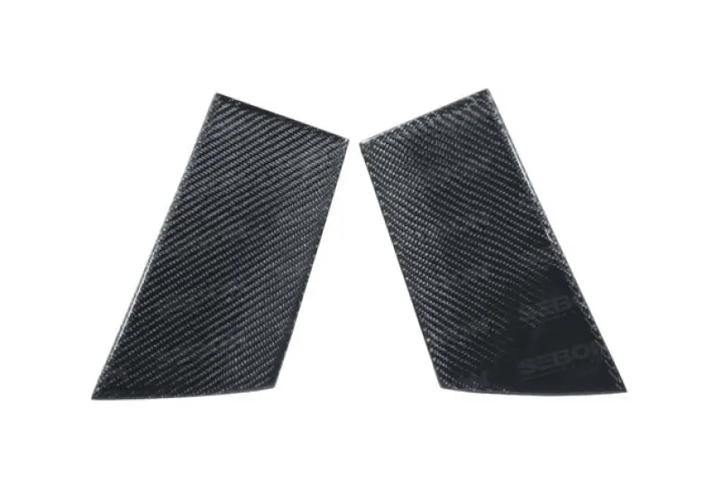 Seibon Carbon Fiber B-Pillar Trim Panels For 2009–2012 Nissan 370Z – Pair 1