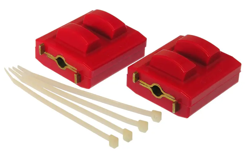 Prothane Small Clamshell Gm Motor Mount – Red Polyurethane 1