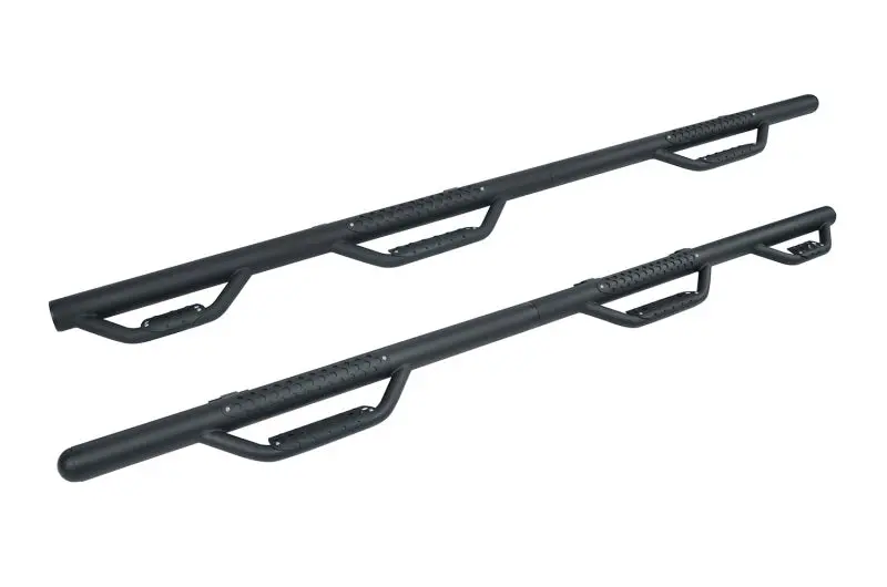 Go Rhino Dominator D3 Modular Side Steps For 2007–2013 Chevrolet Silverado 1500 – Black, Wheel-To-Wheel Fit 1