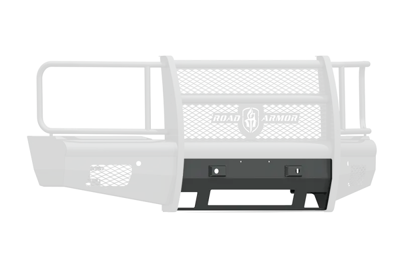 Road Armor Vaquero Front Bumper Plate For 2015–2019 Chevy Silverado 2500 – Non-Winch, Textured Black 1