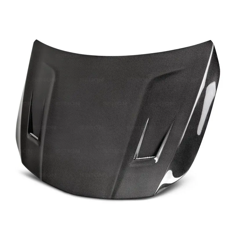 Seibon Gt-Style Carbon Fiber Hood For 2014–2019 Mercedes-Benz Cla-Class 1