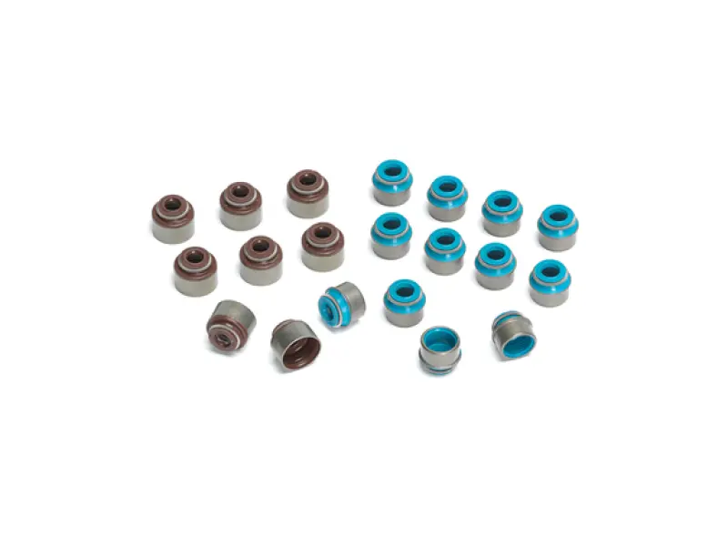 Supertech Viton Valve Stem Seals — 5Mm Exhaust & Intake, Compatible With Toyota Yaris, Echo, And 4Age 20V (12-Piece Set) 1