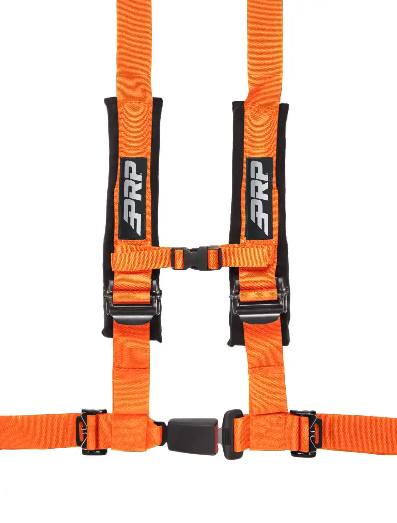 Prp 4.2-Inch Racing Harness — High-Visibility Orange 1