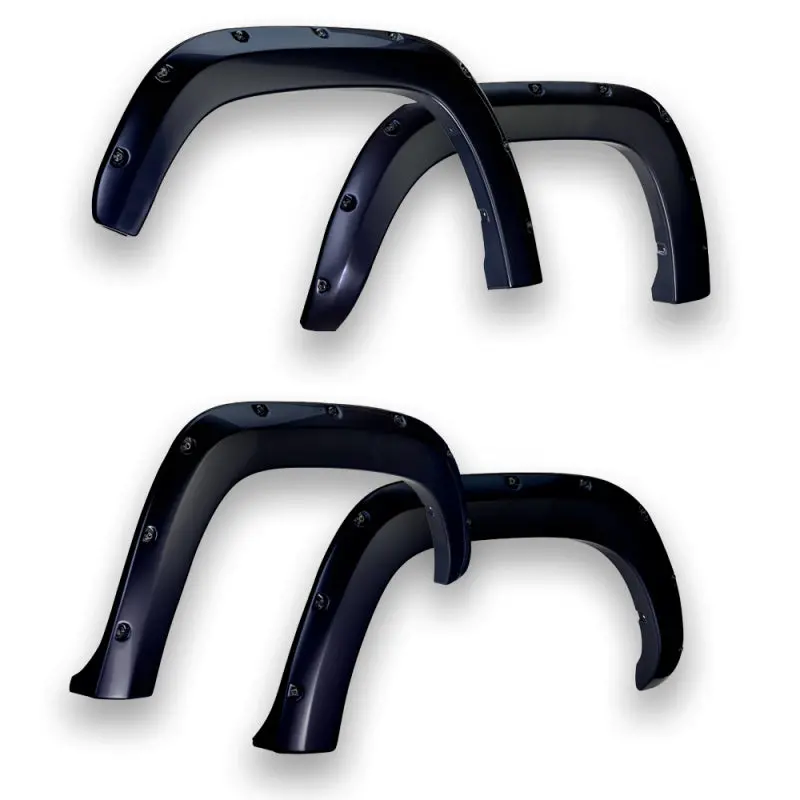 Egr Bolt-On Style Fender Flares – Color-Matched Carbon Black Set For 2011–2015 Ford Super Duty 1