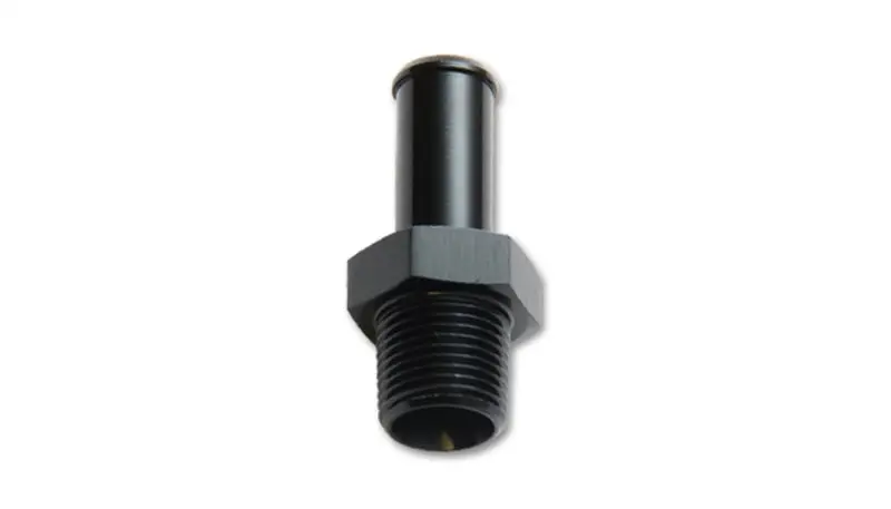 Vibrant Aluminum Straight Fitting — 1/2-Inch Npt To 5/8-Inch Barb 1