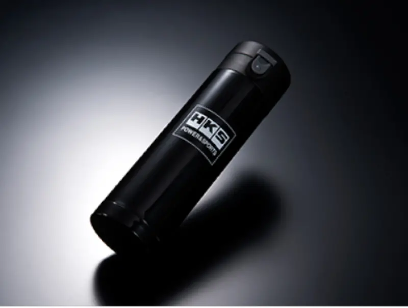 Hks Stainless Steel Oil Catch Bottle – Matte Black Finish, Compact Design 1