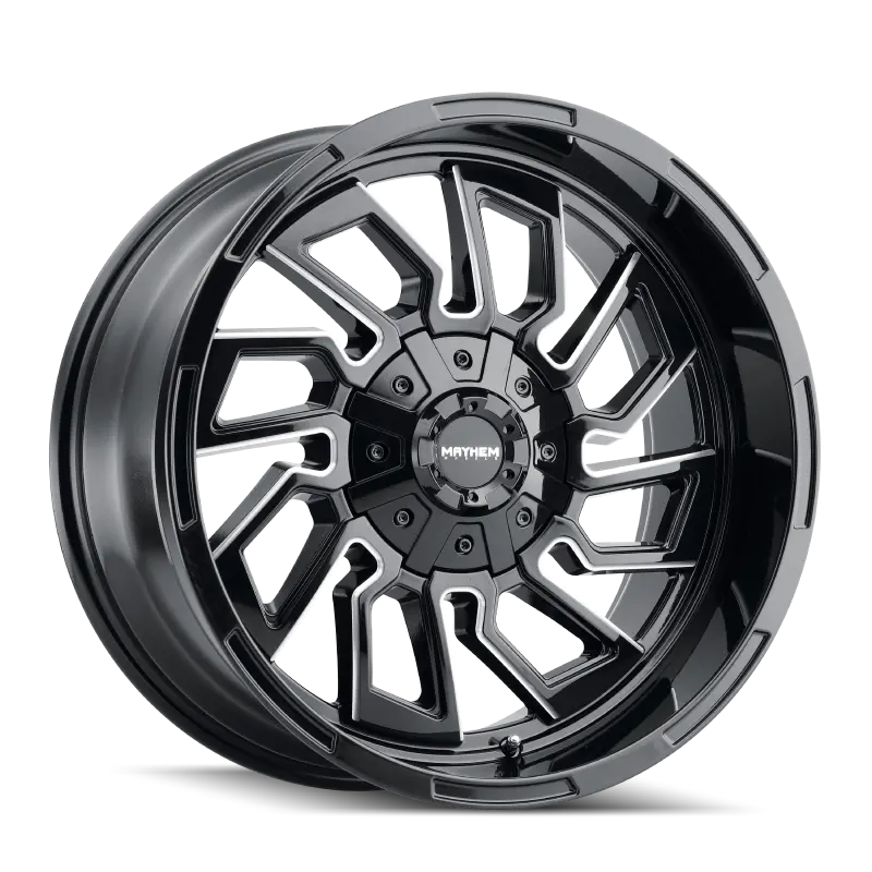 Mayhem Flywheel Black Machined Wheel – 20X10, 5X127 Bolt Pattern, -19Mm Offset, 87.1Mm Hub 1