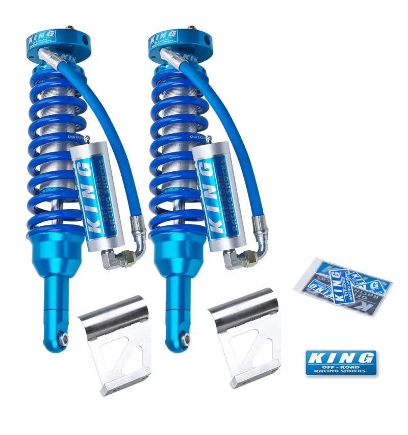 King Shocks Remote Reservoir Coilovers – 2.5-Inch Diameter, Front Pair For 2012+ Isuzu D-Max 1