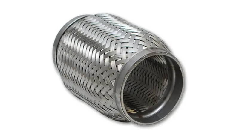 Vibrant Performance Stainless Steel Flex Coupling – 2.25" I/O, 4" Flexible Length With Inner Braid Liner 1