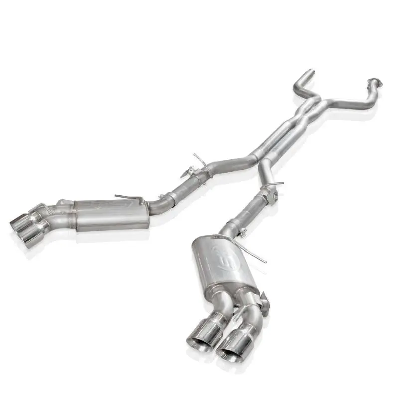 Stainless Works 2016+ Chevy Camaro Ss 6.2L 3In Redline Catback W/Afm Valve Npp Valve 4In Quad Tips 1