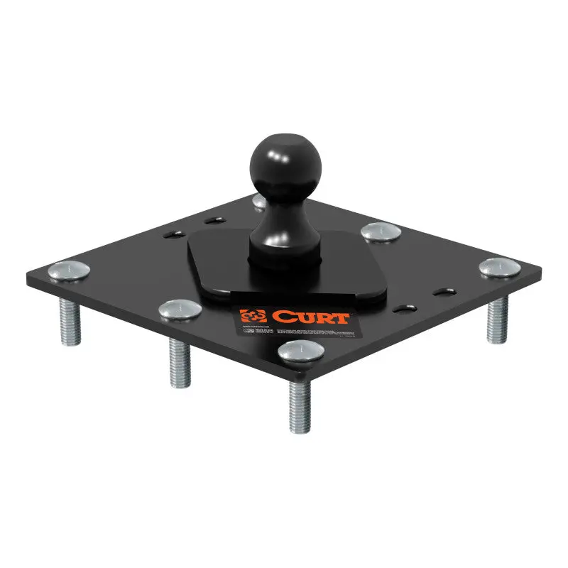 Curt Gooseneck Hitch – Fixed-Ball Design For 1990–1993 Chevrolet C1500 Over-Bed Installation 1